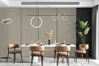 松原轻奢风格-餐厅