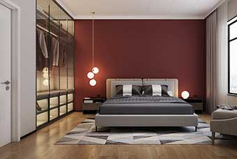 松原现代风格-卧室