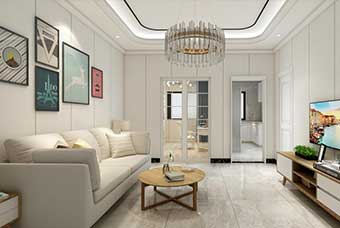松原现代风格-客厅