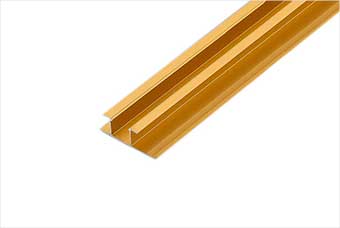 松原航空纤维墙咔铝合金带灯中条（钛金氧化）