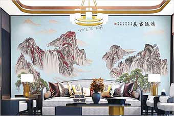 松原森佰汇航空纤维墙咔（鸿运当头）