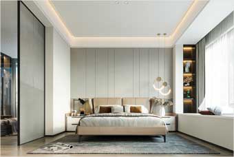 松原卧室空间案例