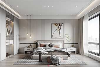 松原卧室空间案例